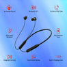 pTron Tangent Eon in-Ear Bluetooth 5.3 Wireless Headphones (Black)