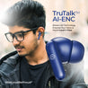 pTron Zenbuds Evo TWS Earbuds with AI-TruTalk ENC Calls (Blue)