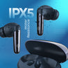 pTron Zenbuds Ultima ANC Earbuds, 35Db Quietsound ANC, 4 Quadpro Mics with Trutalk ENC Calls, 4D Panaromic Audio, Transparency Mode, 50Hrs Playtime, in Ear BT 5.3 Wireless Headphones & IPX5 (Blue)