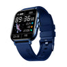 pTron Reflect Callz 1.85" Full Touch Display Smartwatch, Bluetooth Calling, 600 NITS, Functional Crown, 100+ Watch Faces, HR, SpO2, Sports Mode, 5 Days Battery Life & IP68 Waterproof (Satin Blue)