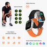 pTron Reflect Pro 1.85" Full Touch Display Smartwatch, Bluetooth Calling, 600 NITS, Digital Crown, Metal Frame, 100+ Watch Faces, HR, SpO2, Voice Assist, 5 Days Battery Life & IP68 (Champagne Gold)