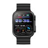 pTron Reflect Pro 1.85" Full Touch Display Smartwatch, Bluetooth Calling, 600 NITS, Digital Crown, Metal Frame, 100+ Watch Faces, HR, SpO2, Voice Assist, 5 Days Battery Life & IP68 (Jet Black)