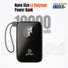 pTron Dynamo Electra 10000mAh 22.5W Nano Power Bank, Compact Size Fast Charging, Supports VOOC/Wrap/Dash USB Charging, 20W PD Fast Charging, Built-in Cables, 3 Output Ports & BIS Certified (Black)