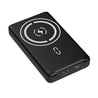 pTron Dynamo Arc 10000mAh 22.5W USB Fast Charging Power Bank, 15W MagSafe Wireless Charging, 20W PD/Type C Fast Charging, 3 Outputs/1 Input, Multiple Layers Of Protection & BIS Certified (Black)