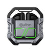 pTron Bassbuds Xtreme in-Ear TWS Earbuds with HD mic, 32Hrs Playtime, Bluetooth V5.3 Wireless Headphones, 13mm Dynamic Driver, Stereo Calls, Deep Bass, IPX4 & Type-C Fast Charging (Grey & Black)