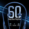 pTron Tangent Sports In-Ear Wireless Neckband with 60Hrs Playtime, AI-ENC Calls, 40ms Game Mode, HD Mic, BT5.2 Headphone, Deep Bass, Dual Device Pairing, Type-C Charge & Voice Assist (Royal Blue)