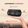 pTron Fusion Rock V2 16W Portable Bluetooth Speaker with Punchy Sound, 6Hrs Playtime, Speaker for Phone/Laptop/Tablets/Projectors, BT5.0/Aux/TF Card/USB Drive Playback & TWS Function (Black)