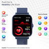 pTron Pulsefit P261 Smartwatch with BT Calling, 1.7" Full Touch Display, 500 NITs Screen, Heart Rate Monitor, SpO2, 100+ Watch Faces, Notifications, 5 Days Runtime, Sports Mode & IP68 Waterproof(Blue)