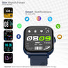 pTron Pulsefit P261 Smartwatch with BT Calling, 1.7" Full Touch Display, 500 NITs Screen, Heart Rate Monitor, SpO2, 100+ Watch Faces, Notifications, 5 Days Runtime, Sports Mode & IP68 Waterproof(Blue)