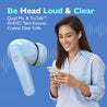 pTron Bassbuds Xcite in-Ear TWS Earbuds with Quad Mic & ENC Calls, 50H Playtime, 40ms Low Latency Sync, Bluetooth 5.3 Headphones, Type-C Fast Charging & IPX5 Water Resistant (Blue)