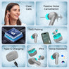 pTron Basspods P81 in-Ear Wireless Earbuds, Pristine Sound, 32Hrs Playtime, Clear Calls TWS Earbuds, Bluetooth V5.1 Headphone, Type-C Fast Charging, Voice Assist & IPX4 Water Resistant (Grey)