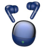pTron Zenbuds Evo in-Ear TWS Earbuds w/Dual HD Mic & AI-EN Clear Calls, 13mm Drivers, 32Hrs Playtime, 45ms Movie/Music Modes, Bluetooth v5.3 Wireless Headphones, IPX5 & Type-C Charging (Bold Blue)