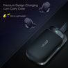 pTron Bassbuds Urban In-Ear TWS Earbuds w/ Dual HD Mic, Pristine Sound, Mini Size Buds, Bluetooth 5.0 Wireless Headphones, Touch Control, IPX4 Water Resistant, Voice Assistant, IPX4 (Jet Black)