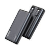 pTron 20000mAh Powerbank w/ 22.5W Fast Charging, USB & Type C Output, Built-in Type C & iOS Cables, Compatible w/Power Delivery, Quick Charge for iPhone, Android Mobile & Tablets, Dynamo Storm (Black)