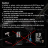 pTron PowerEdge 200W Car Laptop Charger/Car Power Inverter with 2 USB (3A & 2.4A) + 2 Type-C (30WPD & 2.4A), Smart USB Charging Ports, 12V/24V DC to 220V AC, 2X Universal AC Outlet (Black)