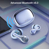 pTron Bassbuds Tango in-Ear TWS Ear Buds w/Custom EQ, 50hrs Playtime, Pristine Sound, Dual Mic, TruTalk ENC Calls, Mobile App, Wireless Bluetooth V6.0, Touch Controls, Type-C Charging, IPX5 (Light Blue)