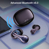 pTron Bassbuds Tango in-Ear TWS Ear Buds w/Custom EQ, 50hrs Playtime, Pristine Sound, Dual Mic, TruTalk ENC Calls, Mobile App, Wireless Bluetooth V6.0,Touch Controls, Type-C Charging, IPX5 (Nexua Black)