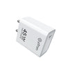 pTron Volta FC22 Compatible for Samsung 45W Charger, Type C Superfast GaN Charger for Samsung Galaxy S23/S23+/S22 Ultra/S22+/S22, Note 10/Note 20/S20/S21/S10/S9/S8, Galaxy Tab S7/S8 (White)
