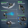 pTron Bassbuds B51 Gaming In-Ear TWS Earbuds, 50ms Low Gaming Latency, 40H Playtime, Dual Mic with ENC for Clear Calls, Bluetooth 5.1, Deep Bass & IPX4 (Black)