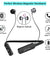 pTron InTunes Plus In-Ear Magnetic Wireless Headset with Mic - (Grey/Black)