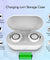 pTron Bassbuds True Wireless Bluetooth Headphones (TWS) with Mic - (White)