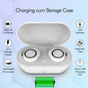 pTron Bassbuds True Wireless Bluetooth Headphones (TWS) with Mic - (White)