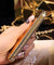 Apple IPhone 5/5S Luxury Flip Cover With Swarovski Diamond Metal Bumper (Gold)