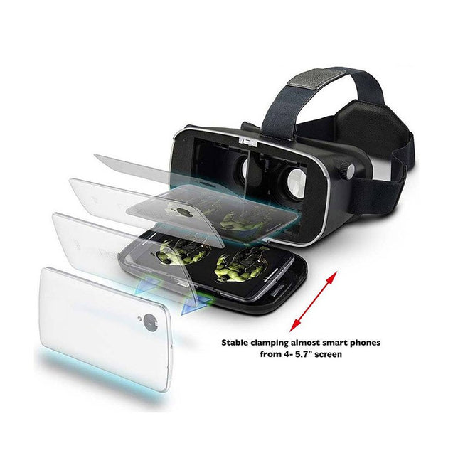 PTron Universal Xtreme 360 Virtual Reality Headset Control Virtual Reality 3D Glasses Headset VR Box