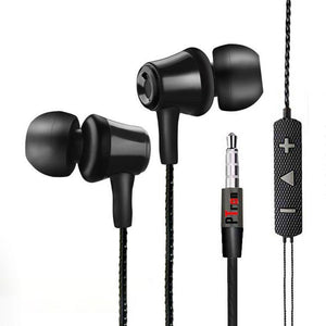 PTron HBE9 Headphone Universal Stereo In Ear Earphone With 3.5mm Jack For All Smartphones (Black)
