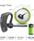 PTron Rover High Quality Bluetooth Headset With Voice control Headphone For All Smartphones (Black)