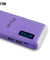 PTron 10000mAh Flare Power Bank For All Smartphones With 2 USB Port & Digital Display (Purple)