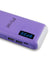 PTron 10000mAh Flare Power Bank For All Smartphones With 2 USB Port & Digital Display (Purple)