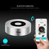 PTron Sonor Bluetooth Speaker New Fashionable Wireless Speaker For All Smartphones (Silver)