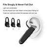 PTron Zen B1 Rainproof Mini CSR Chipset 4.1 Bluetooth Headset Hands Free Wireless Earphone (Black)