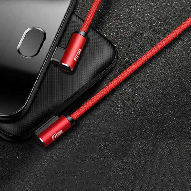 PTron Solero USB To Micro USB Data Cable - L Shape Sync Charging Cable For All Android Smartphones