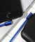 PTron Solero USB Lightning Cable - L Shape Design Sync Data Cable Charger For iOS Smartphones (Blue)
