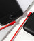 PTron Solero USB Lightning Cable - L Shape Design Sync Data Cable Charger For iOS Smartphones (Red)