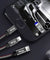 PTron Indigo 2A 3 In 1 Sync Charging Cable Jeans Cloth USB Data Cable For Smartphones (Black)