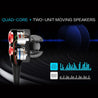 PTron Boom Evo 4D Earphone Deep Bass Stereo Wired Headphone With Mic For All Smartphones (Black/Red)