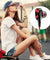PTron Boom Evo 4D Earphone Deep Bass Stereo Wired Headphone With Mic For All Smartphones (Black/Red)
