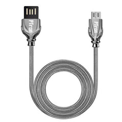 PTron Falcon Pro 2.1A USB To Micro USB Data Cable For Android Smartphones (Black)