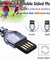 PTron Falcon Pro 2.1A USB To Micro USB Data Cable For Android Smartphones (Black)