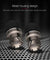PTron HBE6 Earphone Metal Bass Headphone With Mic For All Smartphones (Black)