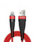 PTron Gravita 2A USB To Lightning USB Cable Charging Cable For All IOS Smartphones Red
