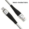 PTron Gravita 2A Type C USB Data Cable Charging Cable For All Type C Smartphones (White)