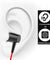 PTron Alpha In-Ear Headset With Noise Cancellation And 3.5mm Jack For All Smartphones (Black/Red)