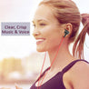 PTron Alpha In-Ear Headset With Noise Cancellation And 3.5mm Jack For All Smartphones (Black/Red)