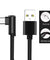 PTron Solero Lite 2A Data Cable L Shape Charging Cable For Android Smartphones (Black)