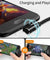 PTron Solero Lite 2A USB Cable L Shape Design Charging Cable For Type C Compatible Smartphones Black