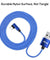 PTron Solero Lite 2A Data Cable L Shape Charging Cable For Type C Smartphones (Blue)